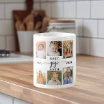 GiGi Ever最高の - Soldies Photo Collage コーヒーマグカップ<br><div class="desc">こ祝の孫と最高のの「GiGi Ever」写真パーソナライズされたコラージュのコーヒーマグ。この心のこもった贈り物は、特別な瞬間を捉えた大切な写真のコラージュを愛情を込めて配置し、心のこもったメッセージで補完する。セラミック高品質製で、電子レンジと食洗機の両方が安全で利便性と耐久性に優れている。GiGiの飲み物にピッタリ楽しむの思い出お気に入りのと、孫たちとの特別な思い出を思い出させる大切な思い出。</div>