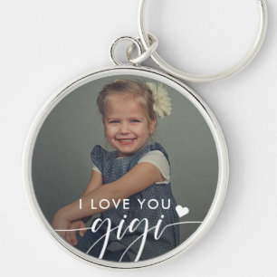 Gigi Lave You Photo エレガント Keychain キーホルダー