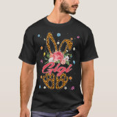 Gigi Leopard Bunny Matching Family Easter Day Part Tシャツ (正面)