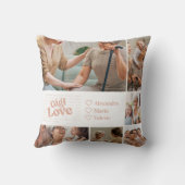 Gigi Love詩的フォトコラージュ クッション (裏面)