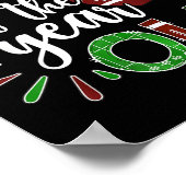 Gigi Of The 1 Year Old Football First Birthday Boy ポスター (角)