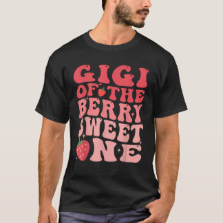 Gigi Of The Berry Sweet One 1st Birthday Strawberr Tシャツ