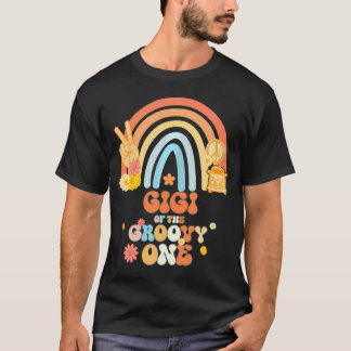 Gigi Of The Groovy One Rainboho Boho Birthdayパーティー Tシャツ