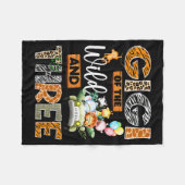 Gigi Of The Wild And Three 3rd Birthday Boy Safari フリースブランケット (正面(横))