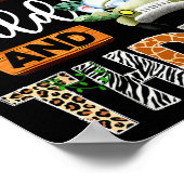 Gigi Of The Wild And Three 3rd Birthday Boy Safari ポスター (角)