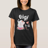 Gigi To Be Elephant Baby Floral Tシャツ (正面)