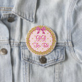 Gigi To Be Pink & Baby Showerボタン 缶バッジ (インサイチュ)