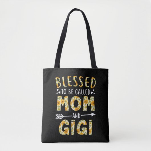 Gigi Tote賛美 Bags Mothers Dayと呼ばれる トートバッグ (正面)