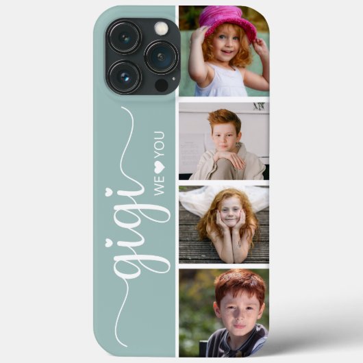 Gigi We Love You Photo Case-Mate iPhoneケース (裏面)