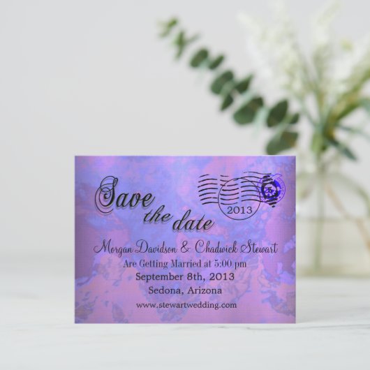 Gigifarah Gala日付はがきを保存 案内ポストカード (スタンド正面)