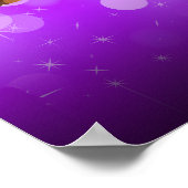 Gigi's Bomshell Sparkleバきらきら光るナー40.5 x 16.5 ポスター (角)