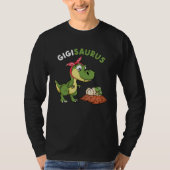 Gigisaurus Cute Gigi 4 Kids Dinosaur rex Mother s  Tシャツ (正面)