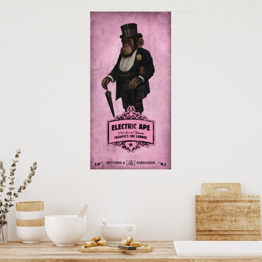 Gigposter - Electric Ape ポスター (キッチン)