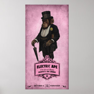 Gigposter - Electric Ape ポスター