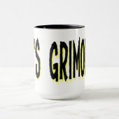 GilのGrimoireのツートーンマグw/Wrapの文字 マグカップ (中央)