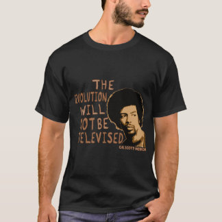 Gil Scott-Heron -革命はTelevではない Tシャツ