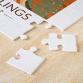 Gila Cliff Dwellings National Monument New Mexico ジグソーパズル (側面)