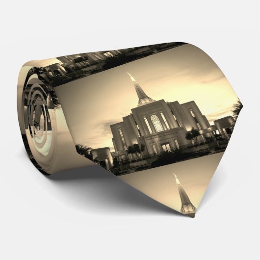 Gilbertアリゾナの寺院のタイ ネクタイ (ロール)