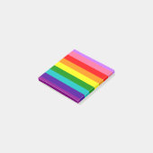Gilbert Baker’s 9-Stripe Rainbow Flag ポストイット (アングル)