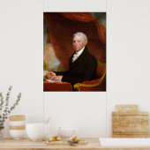 Gilbert Stuartによるジェームズ・モンロー米大統領 ポスター (キッチン)