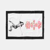 Gilda Radner Live From New York  フリースブランケット (正面(横))