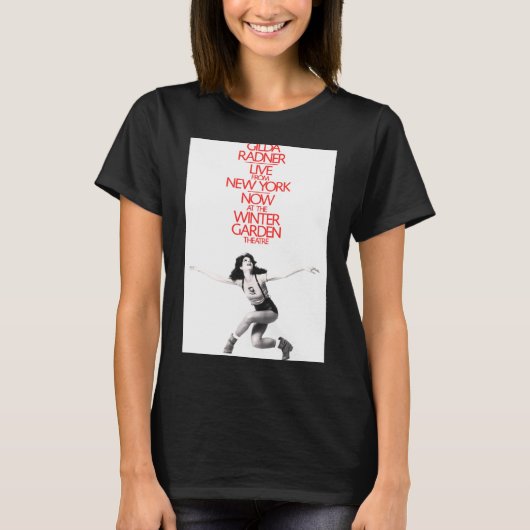 Gilda Radner Live From New York  Tシャツ (正面)