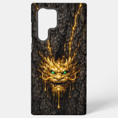 Gilded Bark Liquid Gold Dragon Samsung Galaxyケース (裏面)