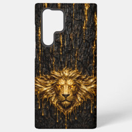 Gilded Bark Liquid Gold Lion Samsung Galaxy S22 Ultraケース