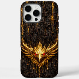 Gilded Bark Liquid Gold Phoenix  iPhone 16 Pro Maxケース