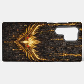 Gilded Bark Liquid Gold Phoenix Samsung Galaxyケース (裏面横)