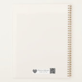 Gilded Botanical Illustration | Vintage Magnolia & プランナー手帳 (裏面)