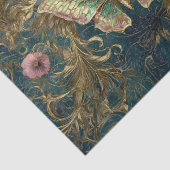 Gilded Butterfly Garden - Art Nouveau Garden 薄葉紙 (詳細)