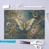 Gilded Butterfly Garden - Art Nouveau Garden 薄葉紙 (クラフト)