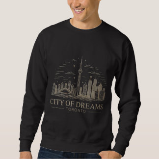 Gilded City - トロントスカイラインスウェットシャツ スウェットシャツ
