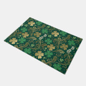 Gilded Clover Flourish ドアマット (アングル)
