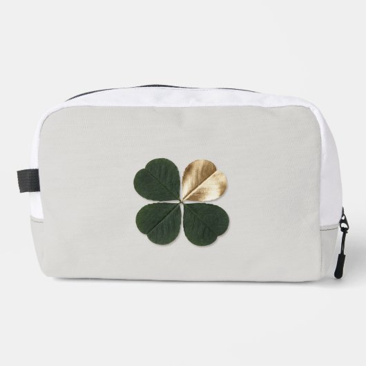 Gilded Clover Luxe Two-Tone Ritual Toiletry Bag ドップキット (正面)