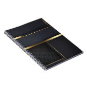 Gilded Geometry Luxury ノートブック (右側)