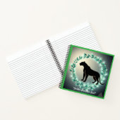 "Gilded Jungle Spirit" ノートブック (内部)