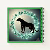 "Gilded Jungle Spirit" ノートブック (裏面)