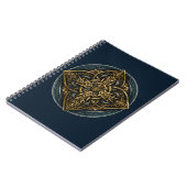 Gilded Knot Codex — ケルトのシンボル ノートブック (左側)