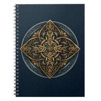 Gilded Knot Codex — Celtic Symbol ノートブック