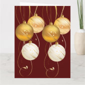 Gilded Midnight New Year’s Eve Card – Luxury  カード (裏面)