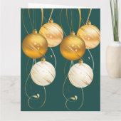 Gilded Midnight New Year’s Eve Card – Luxury Foile カード (裏面)