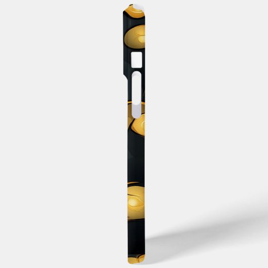 Gilded Noir Bloom Art Deco Case-Mate iPhoneケース (裏面 / 左)