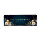 Gilded Palace Dome Midnight Navy Rose ラベル (正面)