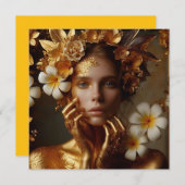 Gilded Pre-Raphaelite Woman 3 (正面/裏面)