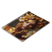 Gilded Pre-Raphaelite Woman 3 ノートブック (左側)
