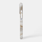 Gilded Stone Flow iPhoneケース (左側面)