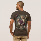 Gilded Unease – Gothic Wearable Art  Tシャツ (裏面フル)