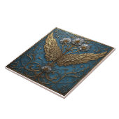 Gilded Winged Floral タイル (側面)